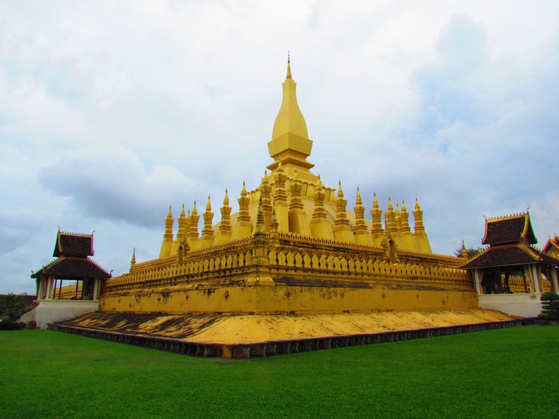 Goldene Stupa in Vientiane