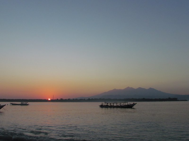More Sunrise on gili Trawangan