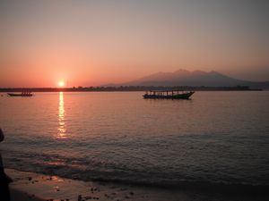 Sunrise on Gili Trawangan