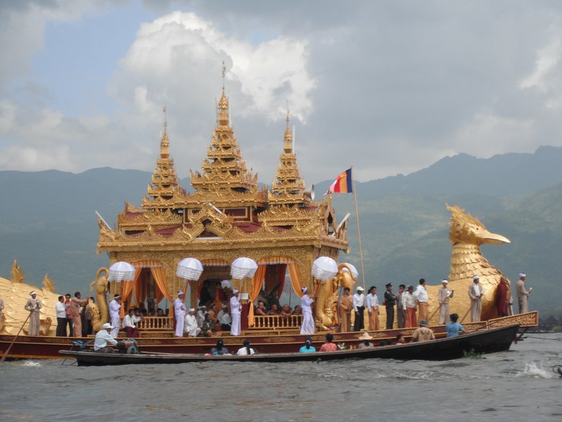 The Golden Boat at the festival