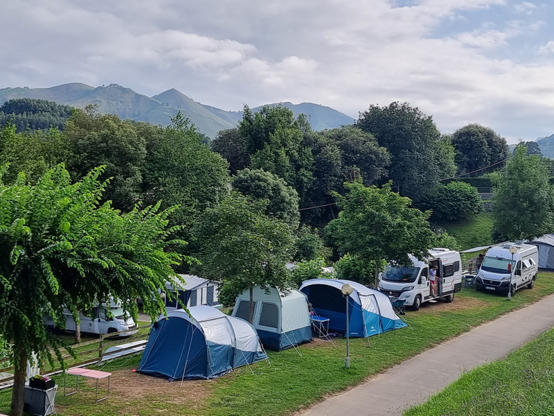 Campsite in Ribadesella