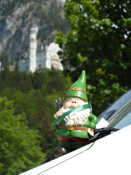 Neuschwanstein Castle and Roma Gnome
