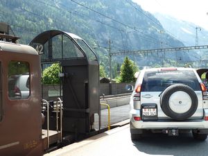 On to Lotschberg Tunnel Train