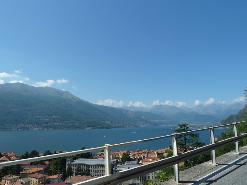 Lake Como from Car