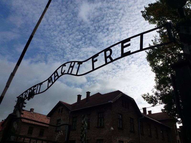The Entrance at Auschwitz