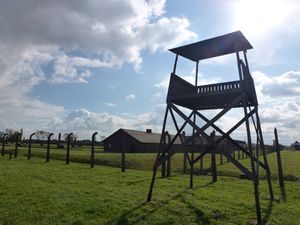 Watchtower over Birkenau