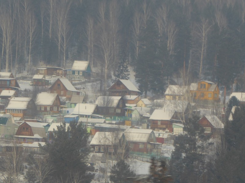 Snowy village