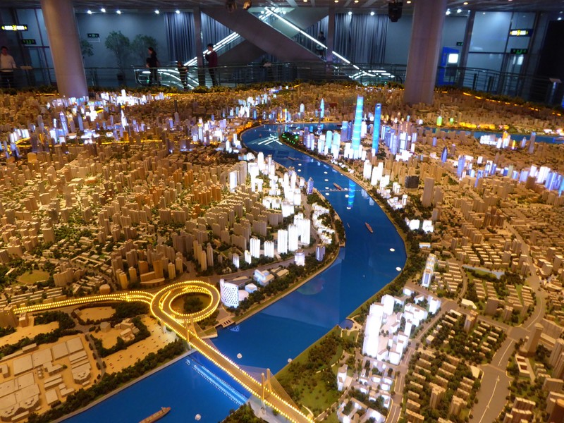 Impressive Model of Shanghai