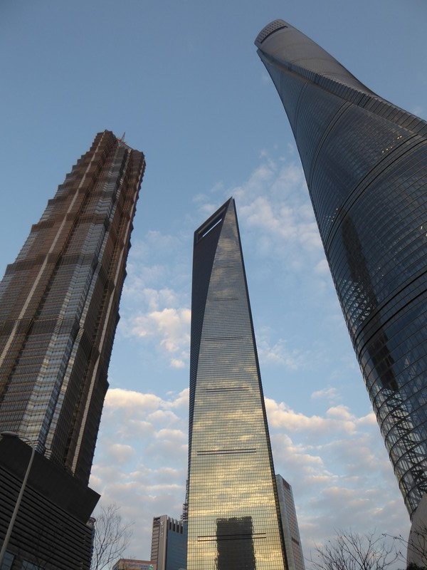 Three of the tallest buildings in the world