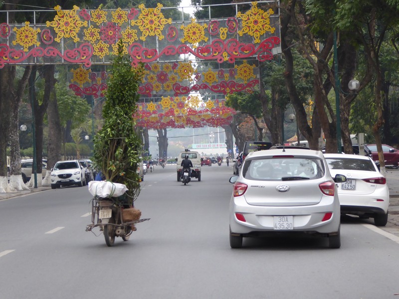 Unusual motorbike loads abound in Hanoi