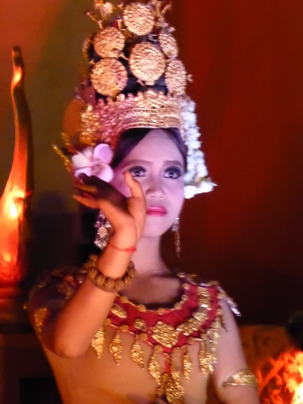 Cambodian traditional dancer