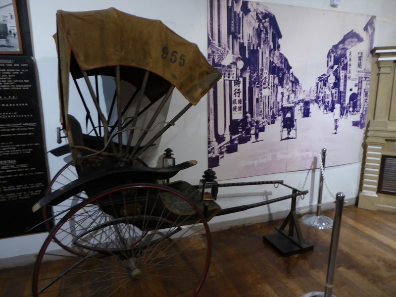 Rickshaw in penang state museum