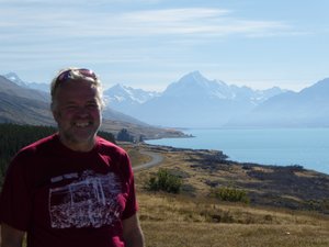 Kim and Mount Cook