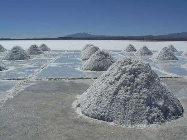 Cones of salt