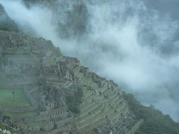 Early morning at Machu Picchu