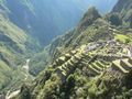 Machu Picchu looks over Rio Urubamba