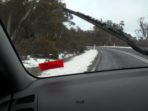 On the Lyell Highway to Strahan