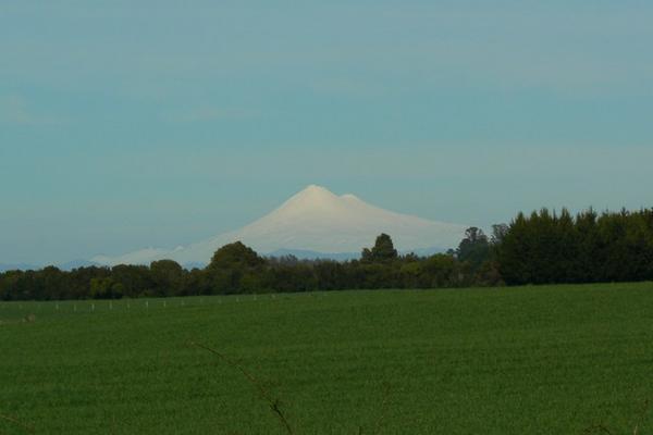 First view of Volcán Llaima