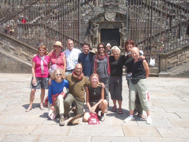 The group in Santiago