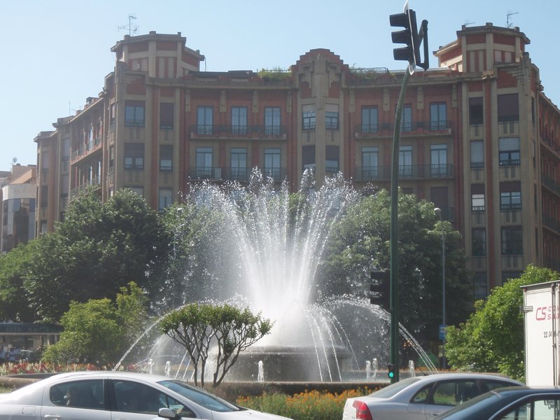 Fountain in Pamplona