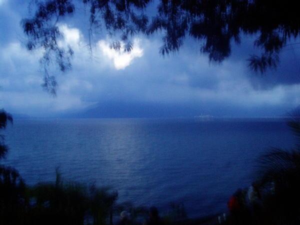 Lake Atitlan near sunset
