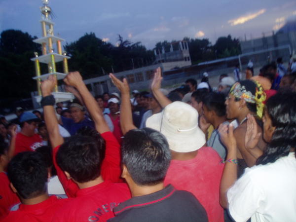 Areil & their winning trophy