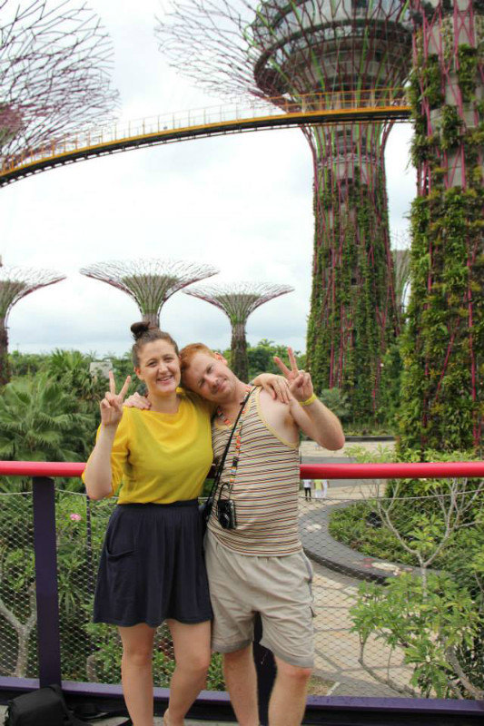 Singapore Gardens - with a lovely friend :)