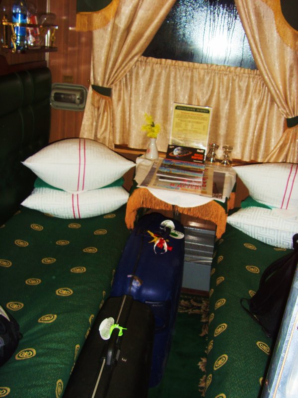 The Cabin of the Overnight St. Petersburg-Moscow Express
