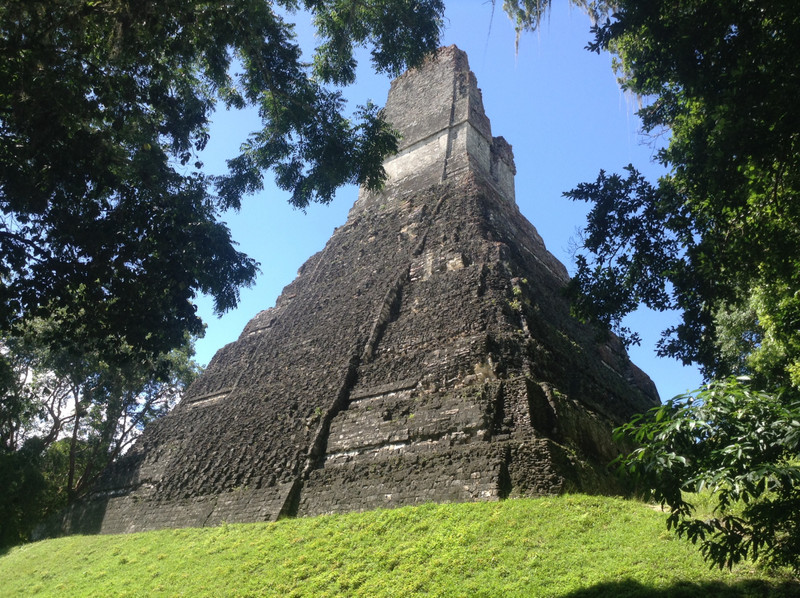 Tallest temple at Tikal