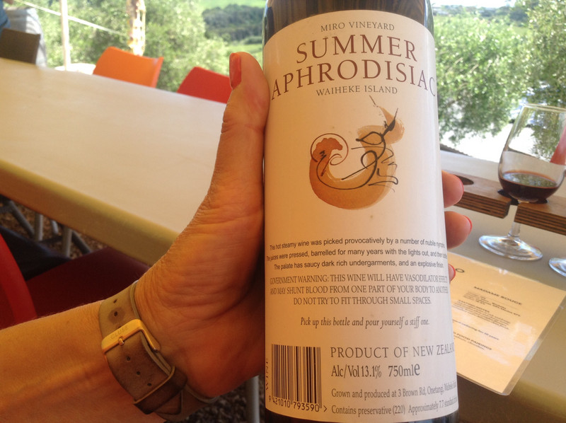 Summer Aphrodisiac - Risque labelling