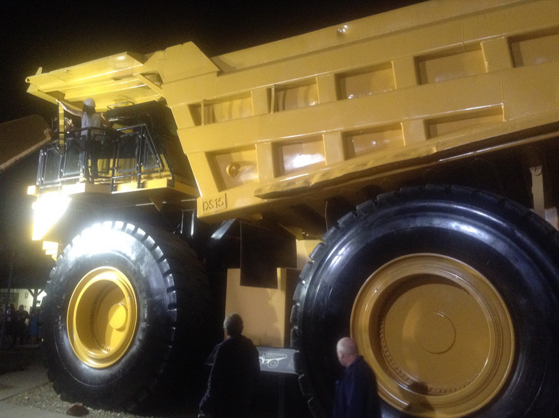 Giant machines at Kalgoorlie