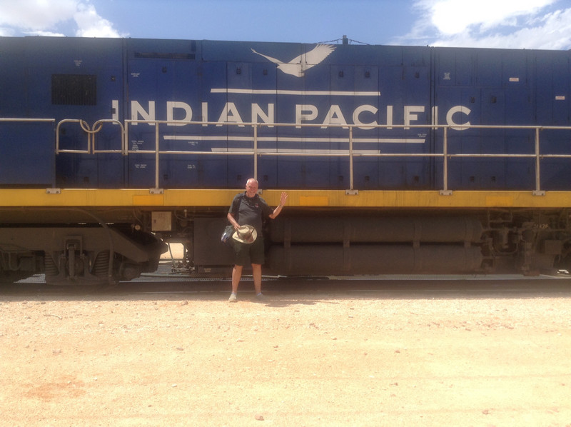 Indian Pacific loco