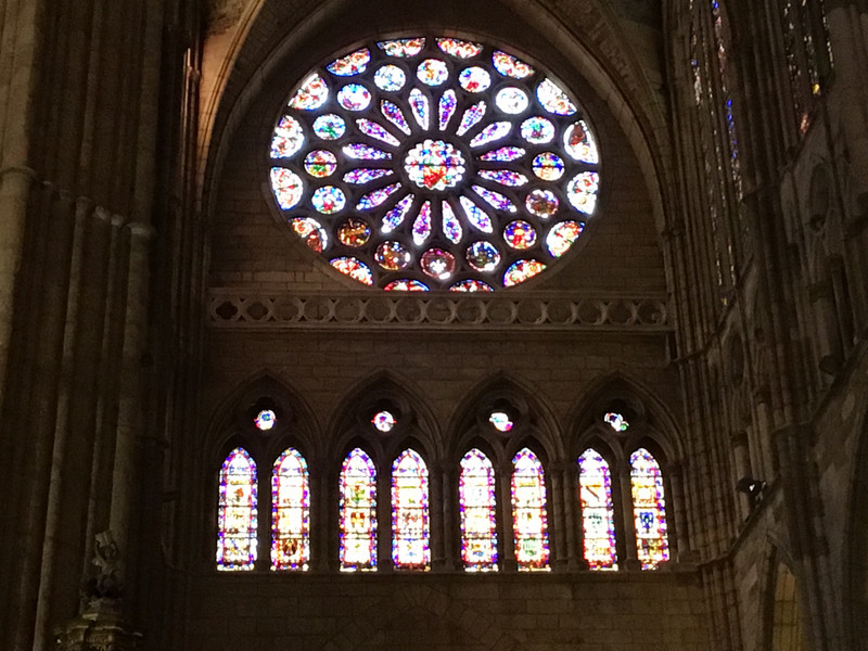 Leon Cathedral - stained glass windows