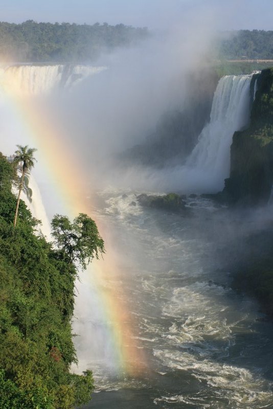 Rainbows over Iguazu