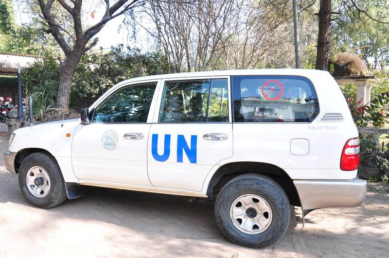 United Nations' car