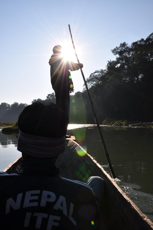 Boating in Chitwan National Park