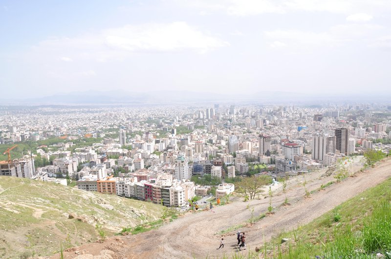 Tehran city view