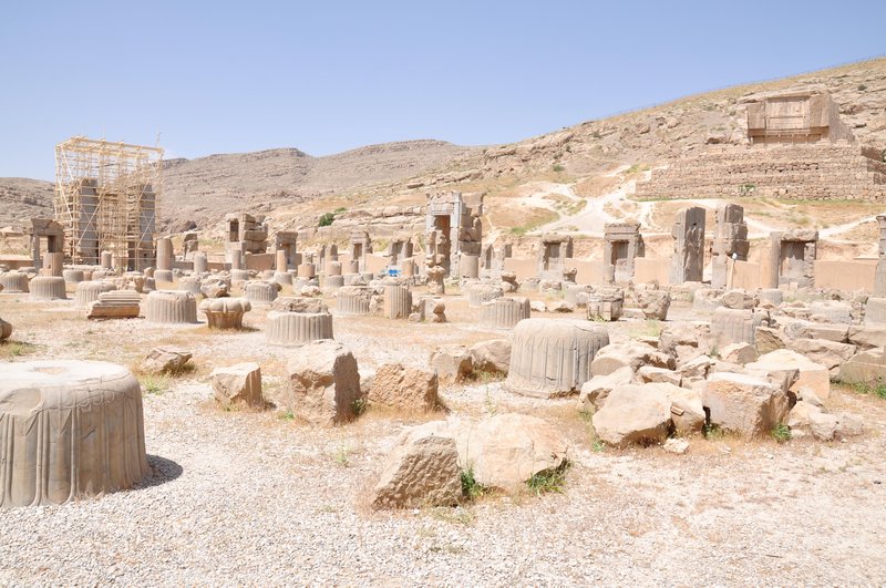 Hundred column hall in Persepolis 