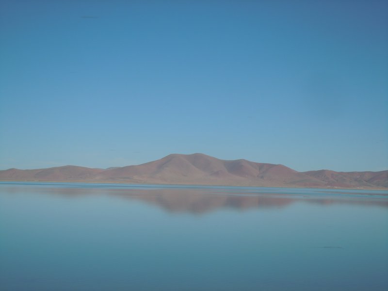 Lake on Tibetan Plateau