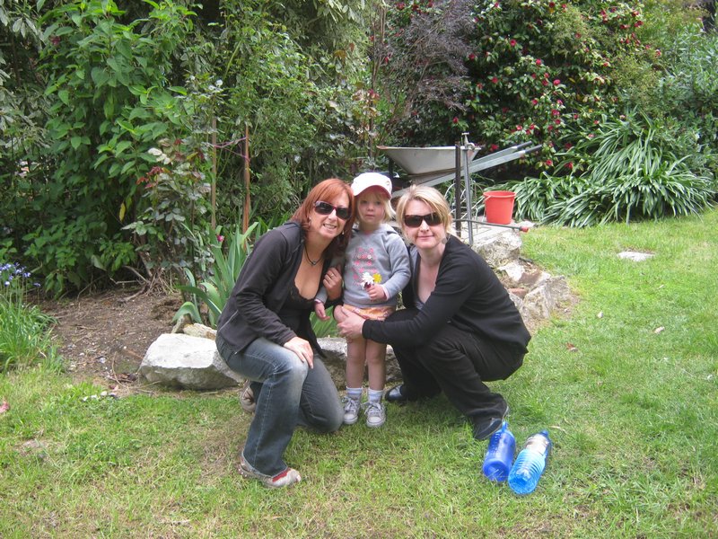 Mum, Megan and Princess Hannah