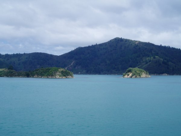 The journey in to Picton