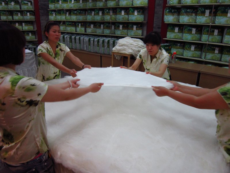 Silk production