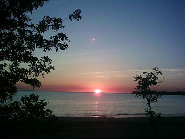 Sunset at Fanny Bay
