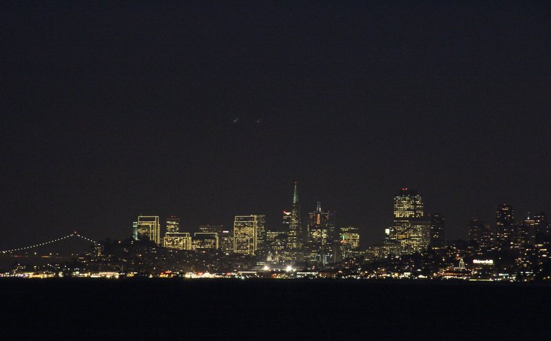 San Francisco, Night Sky, 6th Dec 2011 125