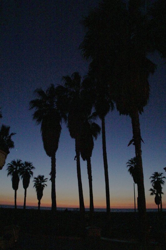 Sunset at Venice Beach, LA, 8th Dec 2011