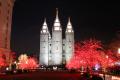 Morman Cathedral by Night, Temple Square