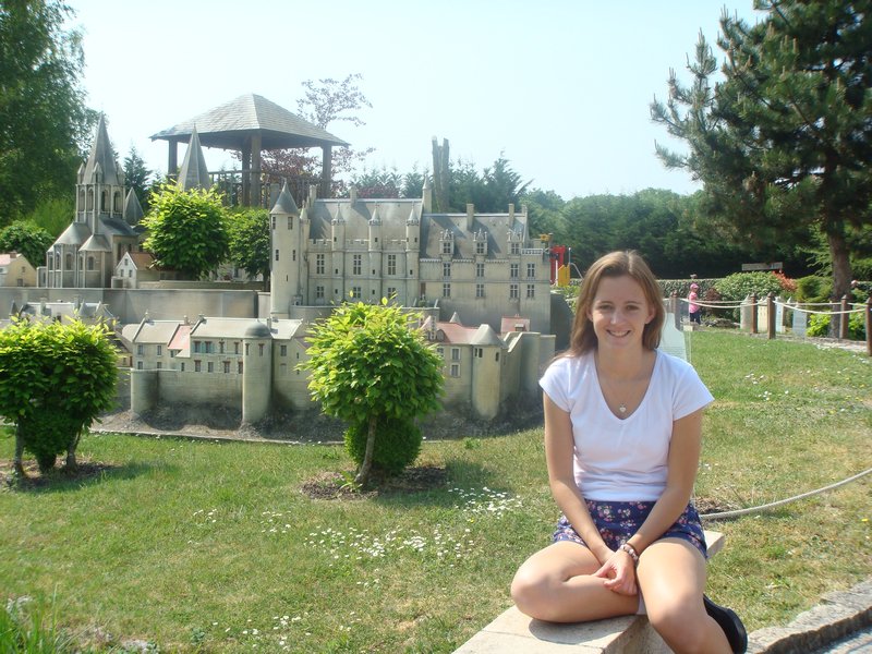 Me in front of a castle I wanted to go to
