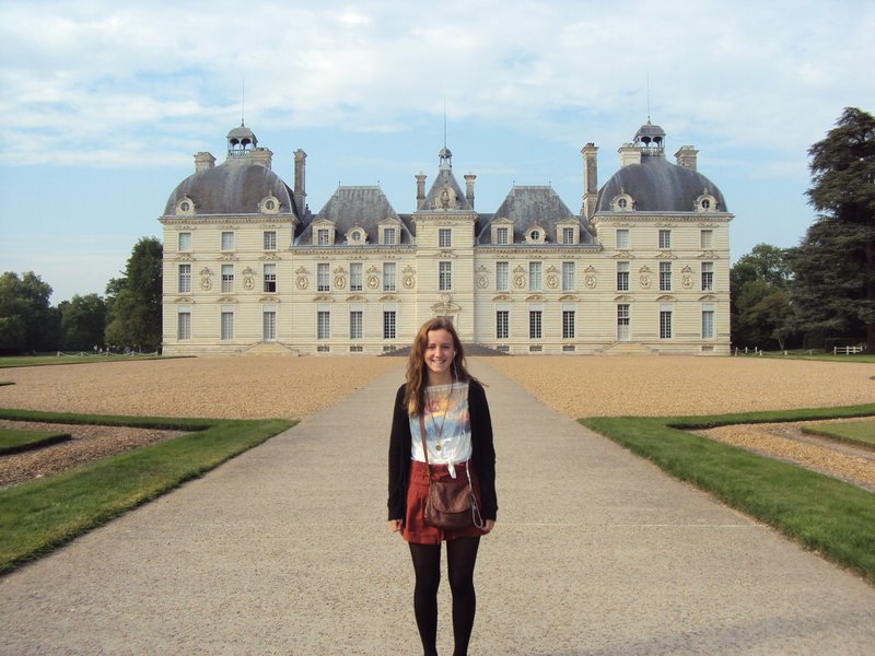 Me in front of the Cheverny