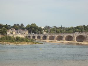 The Loire river in Tours