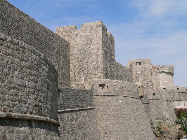 city walls